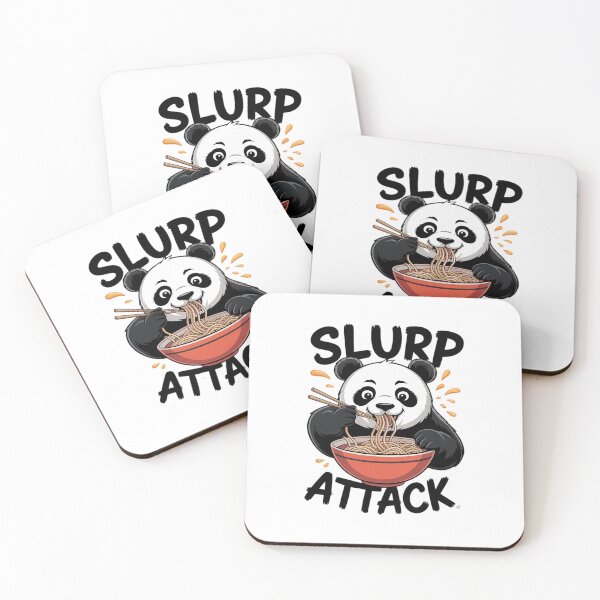 Item preview, Panda Ramen Slurp Attack Japan designed and sold by RansomFlatley.