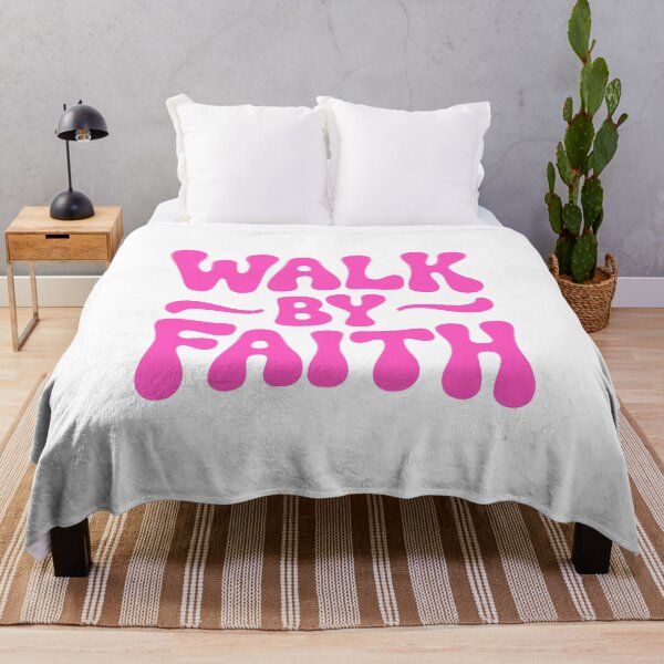 Item preview, Walk By Faith! Pink Christian Girl designed and sold by PMCreative.