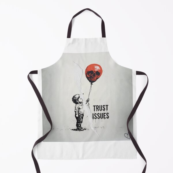 Item preview, Child with Skull Balloon Street Art designed and sold by eslovable.
