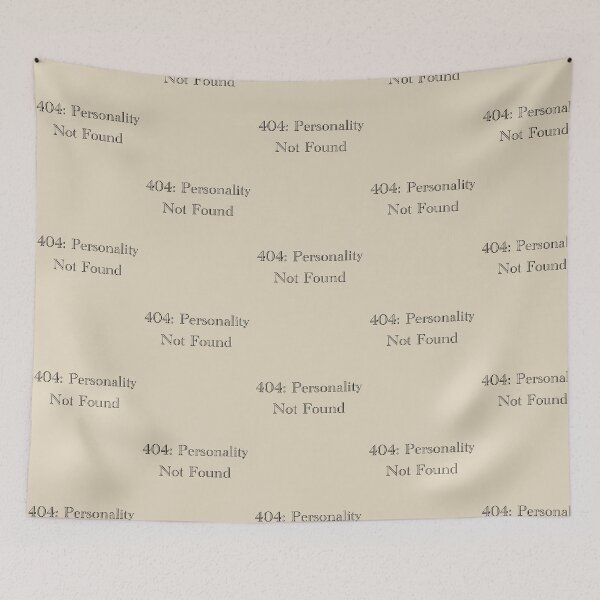 Item preview, 404: Personality Not Found designed and sold by rere-az.