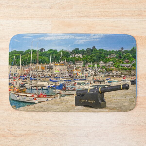 Item preview, Lyme Regis Harbour designed and sold by Alisonchambers2.