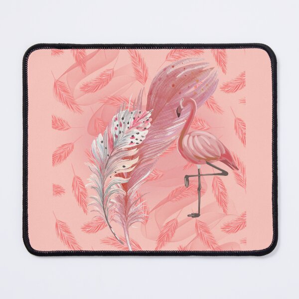 Aperçu de l'œuvre Plumes de flamant rose créée et vendue par IREMORHAN.
