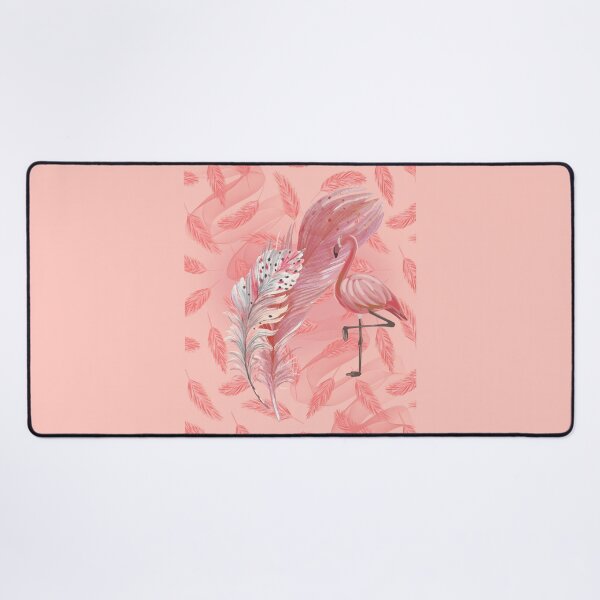 Aperçu de l'œuvre Plumes de flamant rose créée et vendue par IREMORHAN.
