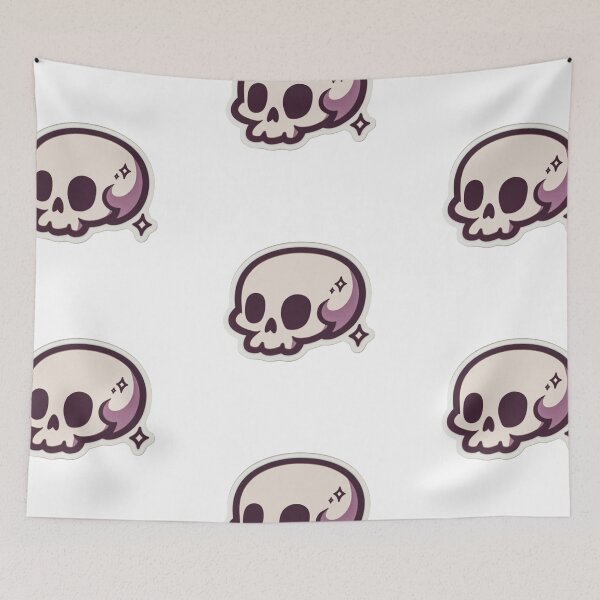 Item preview, Cartoon skull designed and sold by MendaciousMina.