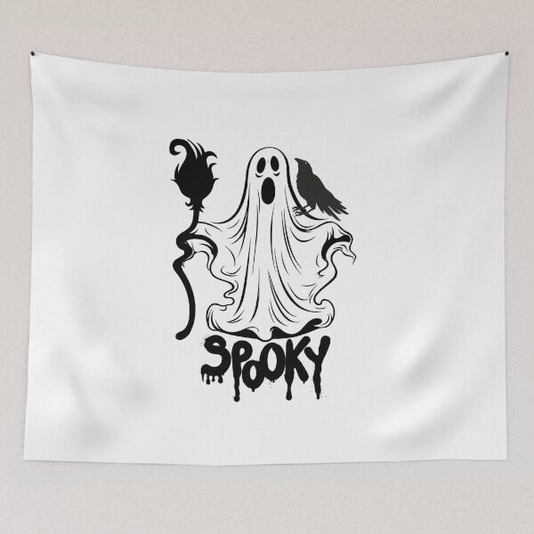 Item preview, Halloween Horror Spooky Ghost  designed and sold by Ketsuruii shop.