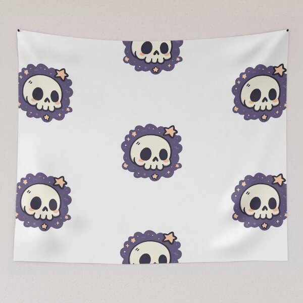 Item preview, Cartoon skull designed and sold by MendaciousMina.
