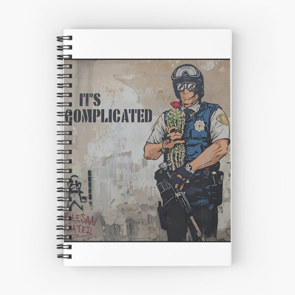 Item preview, Policeman Hugging Cactus Street Art designed and sold by eslovable.