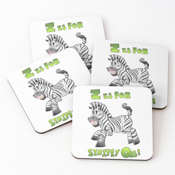 Item preview, Z is for Stripey Oss! designed and sold by bostindesigns.