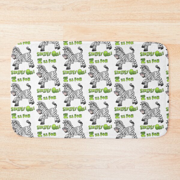 Item preview, Z is for Stripey Oss! designed and sold by bostindesigns.