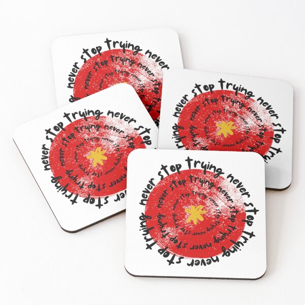 Item preview, Never Stop Trying Spiral Signal designed and sold by primalureme.