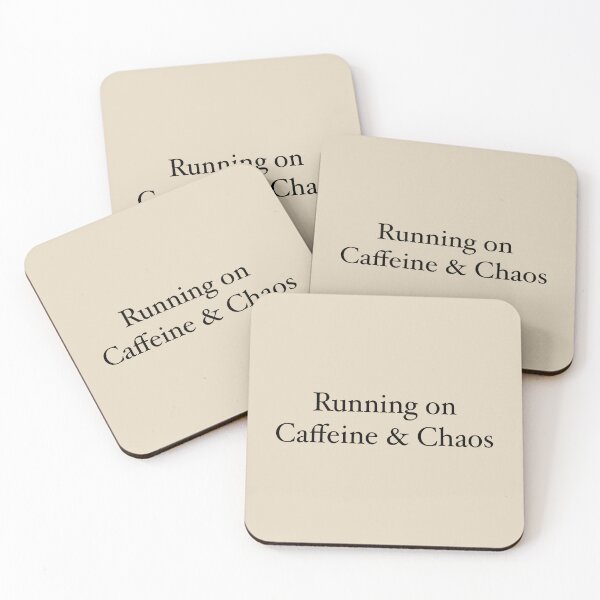 Item preview, Running on Caffeine & Chaos designed and sold by rere-az.