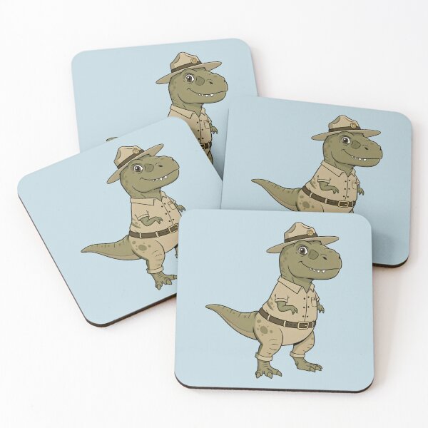 Item preview, Cute Park Ranger T-Rex  designed and sold by SidTastic .
