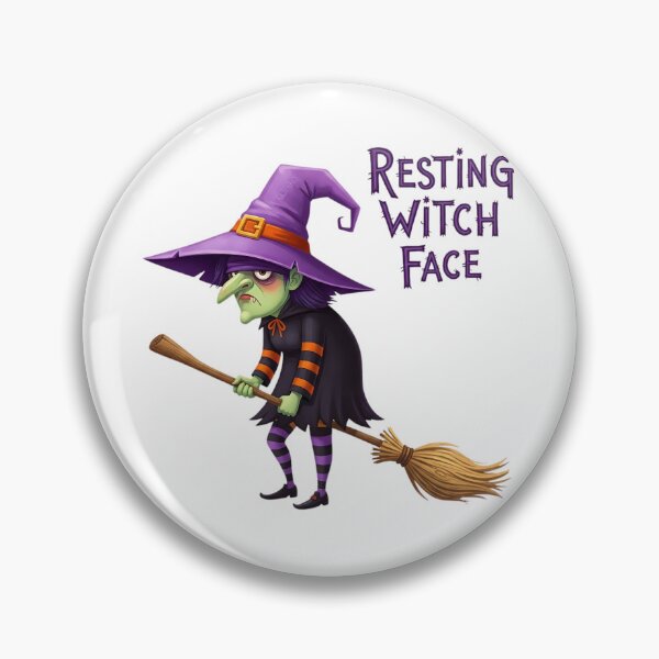 Item preview, Funny Cartoon Witch Halloween designed and sold by Pixelzo.