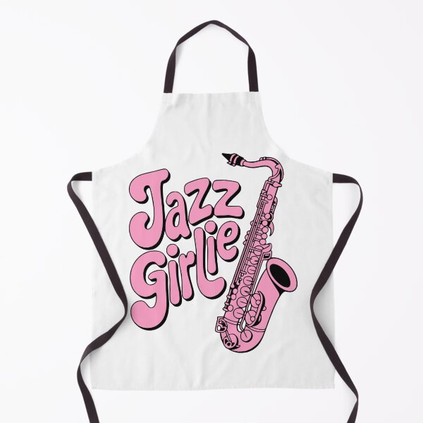 Item preview, Jazz Girlie! Pink Jazz Music Girl designed and sold by PMCreative.