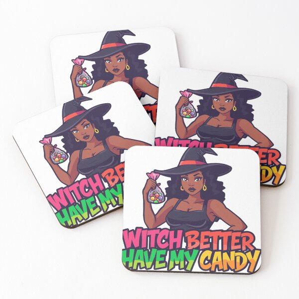Item preview, Witch Better Have My Candy Cute Witch Halloween Witch Hat Spooky Season designed and sold by UrbanStitchCreations.