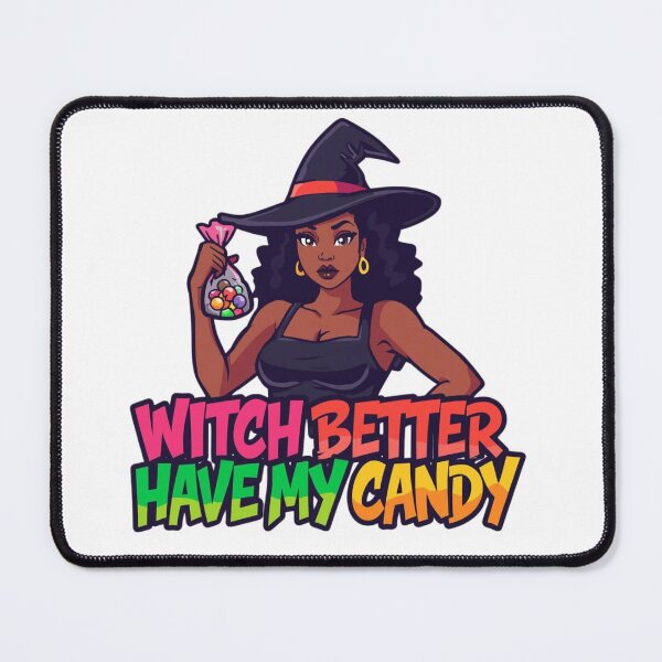 Item preview, Witch Better Have My Candy Cute Witch Halloween Witch Hat Spooky Season designed and sold by UrbanStitchCreations.