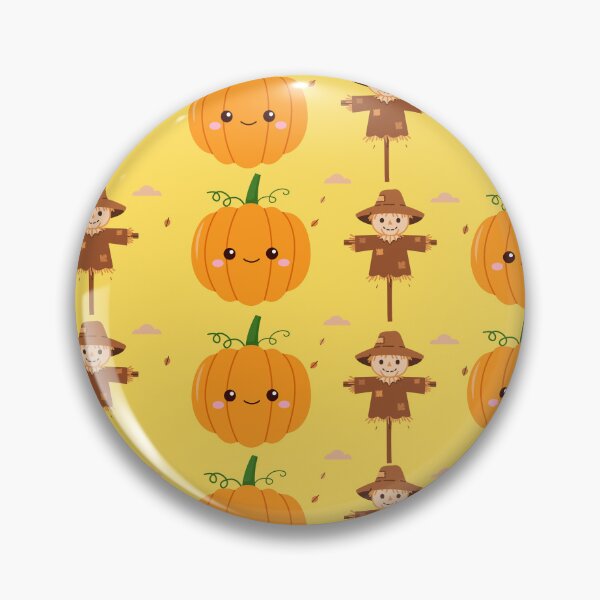 Item preview, pumpkin, Halloween, autumn, scarecrow designed and sold by CarolineAtelier.
