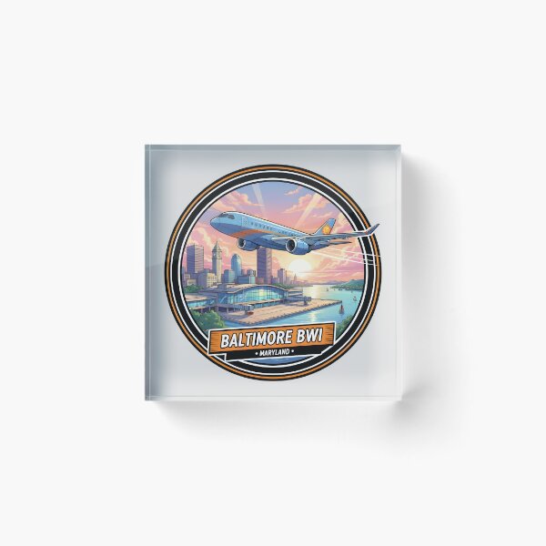 Item preview, Baltimore Airport BWI designed and sold by Chaotic Neutral.
