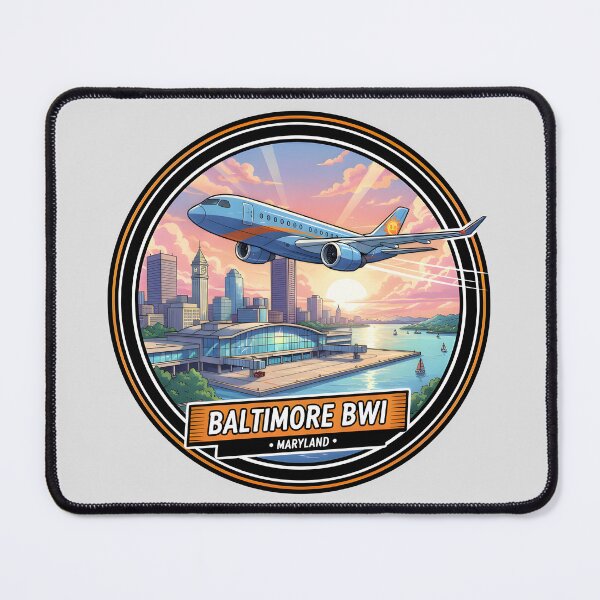 Item preview, Baltimore Airport BWI designed and sold by Chaotic Neutral.