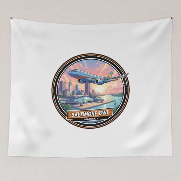 Item preview, Baltimore Airport BWI designed and sold by Chaotic Neutral.