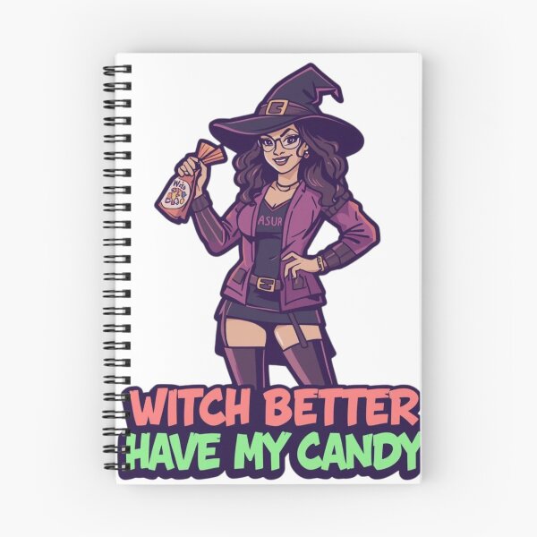 Item preview, Witch Better Have My Candy Cute Witch Halloween Witch Hat Spooky Season designed and sold by UrbanStitchCreations.