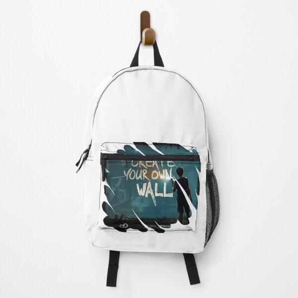 Item preview, Graffiti Artist Writing Invisible Wall designed and sold by eslovable.