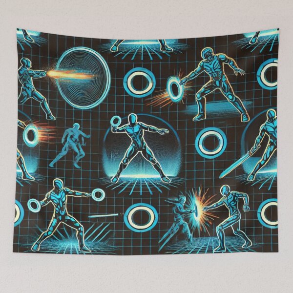 Item preview, tron fan designed and sold by TEEJAMBOREE.