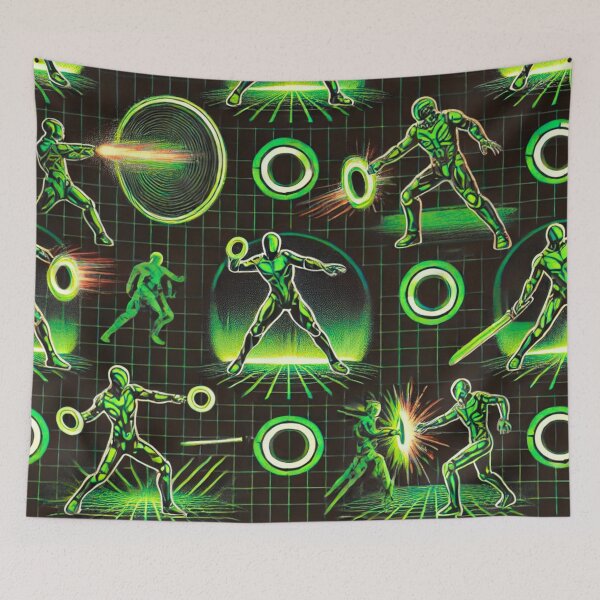 Item preview, tron fan designed and sold by TEEJAMBOREE.