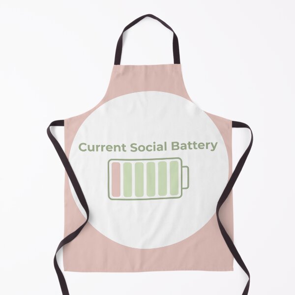 Item preview, Current Social Battery Status designed and sold by The Gentle Life.