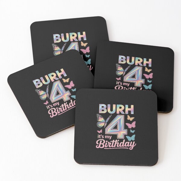 Item preview, Bruh It's My 4th Birthday Butterfly Theme 4 Year Old  designed and sold by EllinoKlemo.