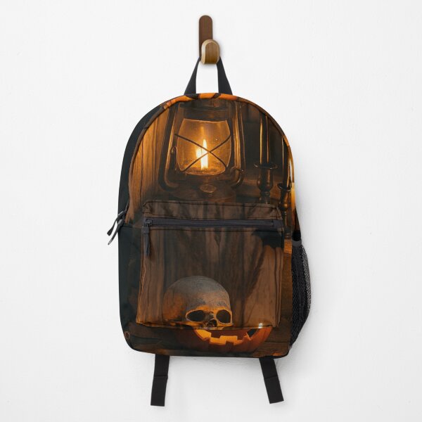 Item preview, Warm Halloween Atmosphere Black Cat Vintage Pumpkin designed and sold by Lyvion design.