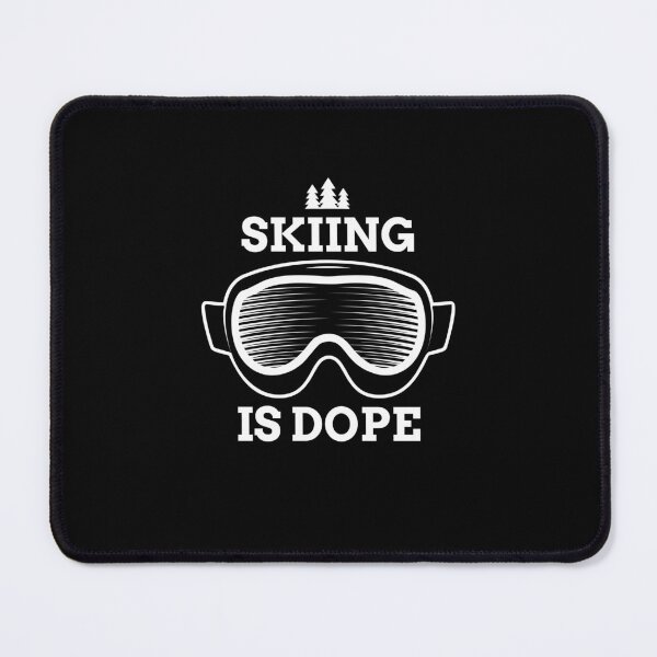 Item preview, Skiing is dope cool skier designed and sold by snowry.