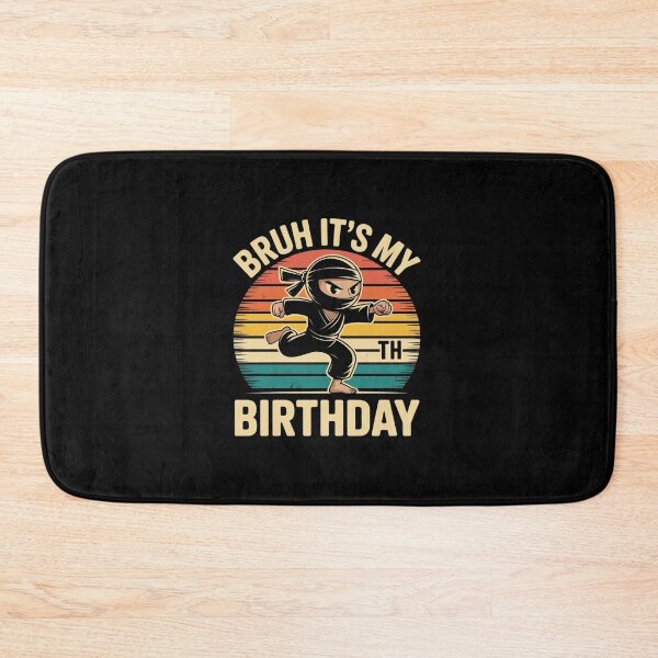 Item preview, Bruh It's My 4th Birthday Ninja 4 Year Old Ninja Birthday  designed and sold by EllinoKlemo.