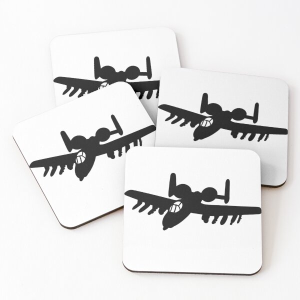 Item preview, A10 Warthog Silhouette, Thunderbolt II designed and sold by Warhead Collective.