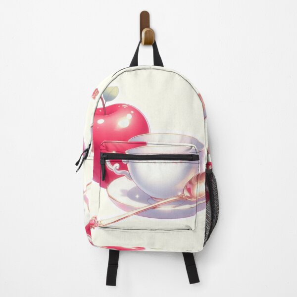Item preview, Golden Tea Time with Apple – Soft Anime-Inspired Illustration designed and sold by Sugar Wisdom .