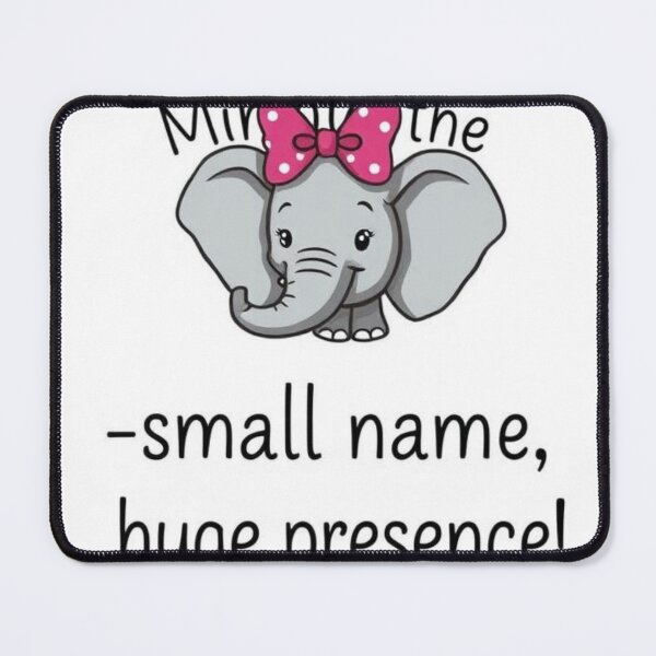 Item preview, Minnie the Elephant – small name, huge presence designed and sold by SSMC DREAM DESIGN.