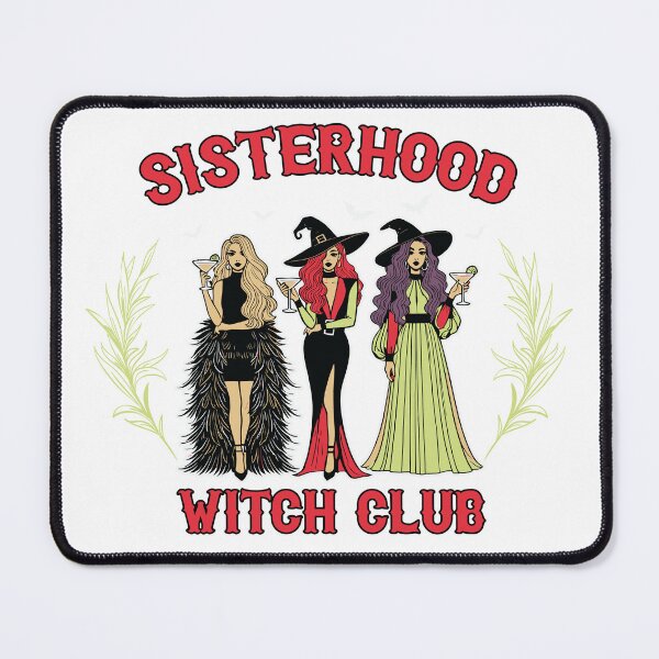 Item preview, Sisterhood Witch Club – Stylish Witch Trio Halloween Design designed and sold by TakeOnline247.