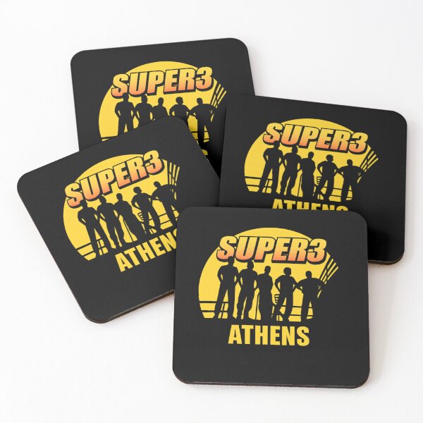 Item preview, Super 3 Athens  designed and sold by canvasriddle.