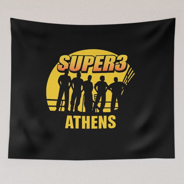 Item preview, Super 3 Athens  designed and sold by canvasriddle.