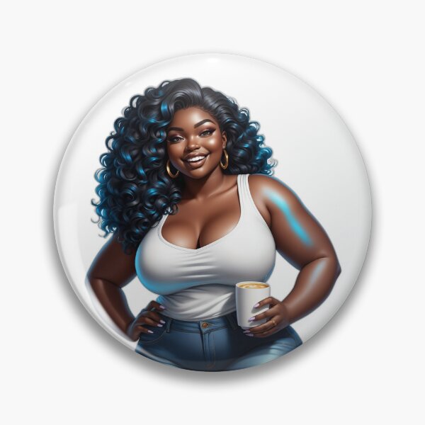 Item preview, Cozy Curvy Woman – Coffee Break Style designed and sold by Lulunza.
