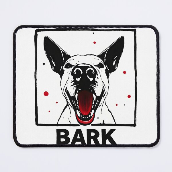 Item preview, BARK - Aggressive Dog Face designed and sold by dreampik.