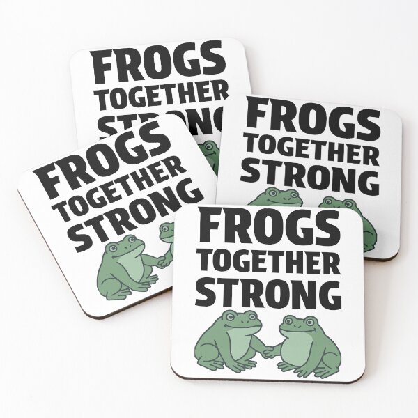 Item preview, Frogs Together Strong - Portland Frog - Portland Frogs Sign designed and sold by kolshi-shop.