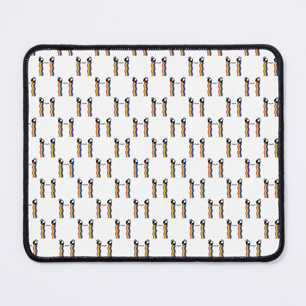 Item preview, Cute kawaii crying rainbow face pattern designed and sold by BlushyPrint.