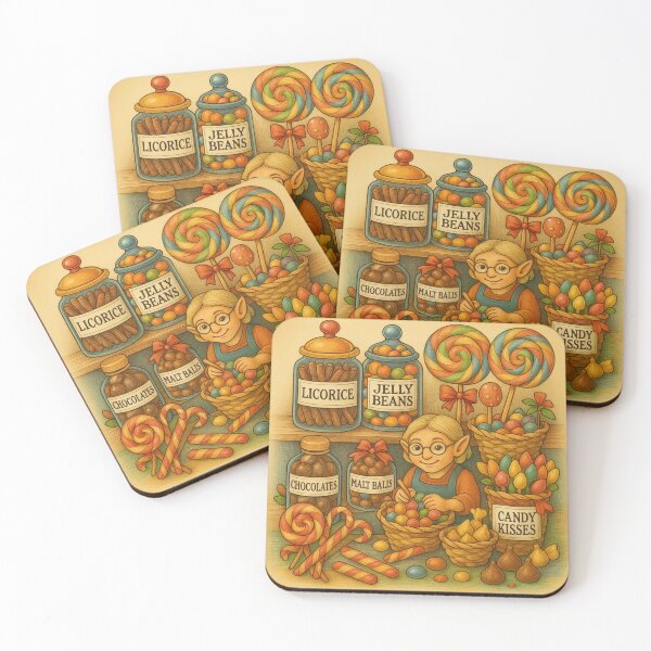 Item preview, Sweet Whimsy: The Elf’s Candy Counter designed and sold by Alibi & Ink.
