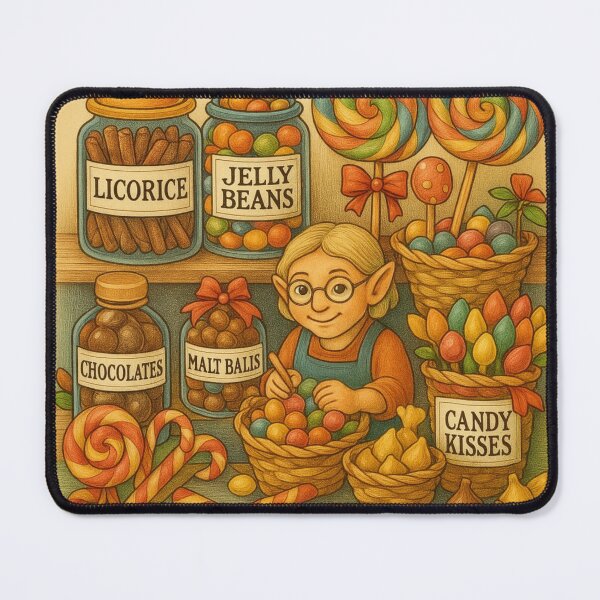 Item preview, Sweet Whimsy: The Elf’s Candy Counter designed and sold by Alibi & Ink.