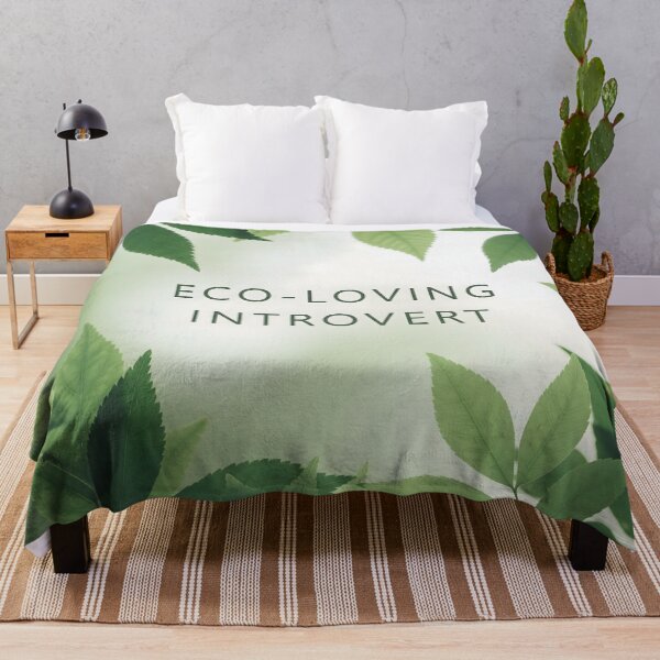Item preview, Nature and Solitude Lover: "Eco-Loving Introvert" - Minimalist and Botanical Design designed and sold by karina360.