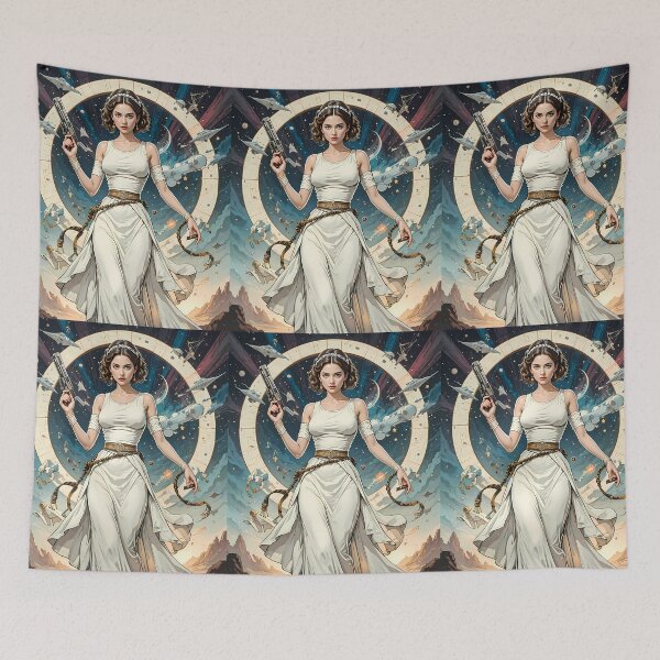 Item preview, Leia Star Wars Epic Galactic Saga Battles Heroes designed and sold by ART ATTACK ZONE.