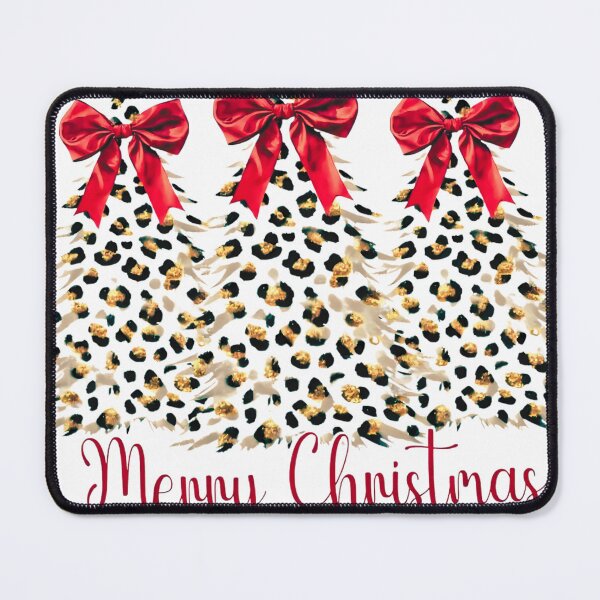Item preview, Leopard Christmas Trees PNG | Trendy Boho Triple Tree Holiday Design designed and sold by Ellen'Studio.