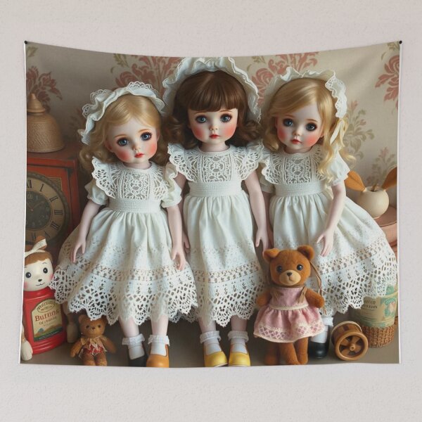 Aperçu de l'œuvre cute n creepy dolls créée et vendue par Shadow Charm.