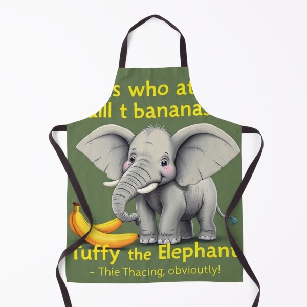 Item preview, Guess who ate all the bananas? Tuffy the Elephant, obviously designed and sold by SSMC DREAM DESIGN.